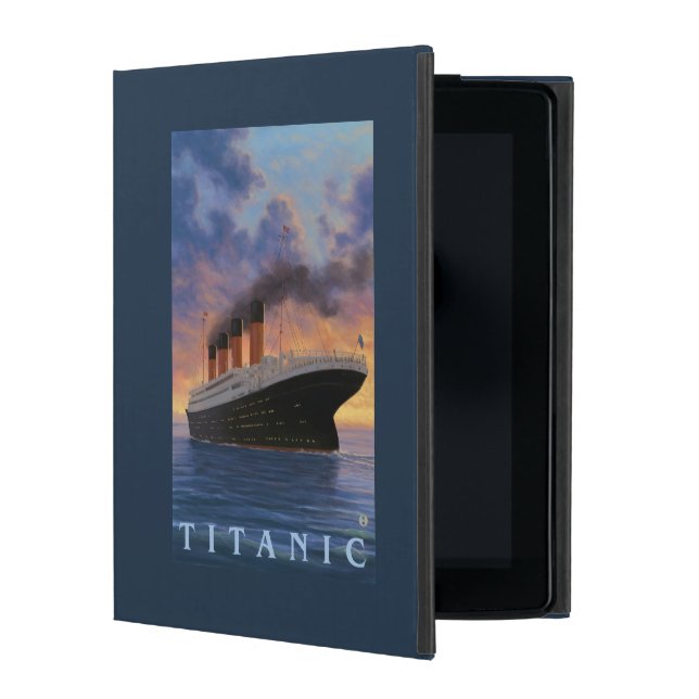 Titanic SceneWhite Star Line iPad Cover (Front)