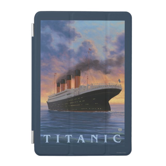 Titanic SceneWhite Star Line iPad Mini Cover (Front)