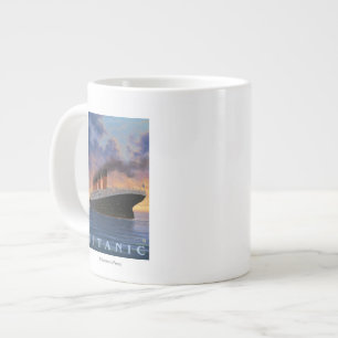 Titanic SceneWhite Star Line Large Coffee Mug
