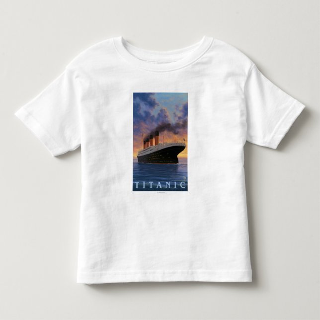 Titanic SceneWhite Star Line Toddler T-shirt (Front)