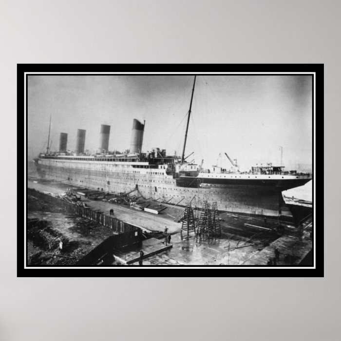 titanic Series The Titanic been constructed 1909 Posters