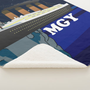 Titanic Sherpa Blanket