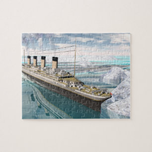 Titanic ship - 3D render Jigsaw Puzzle
