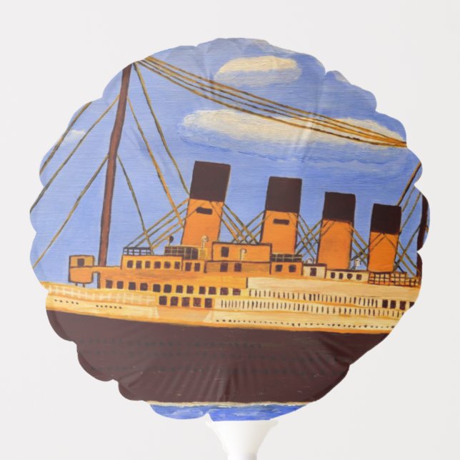 Titanic Ship Balloon   (Front)
