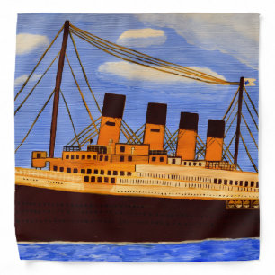 Titanic Ship Bandana 