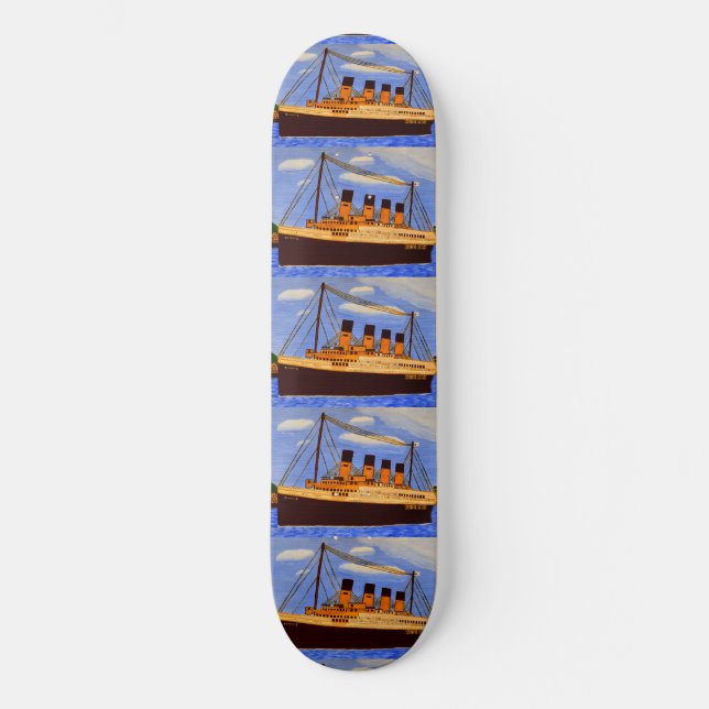 Titanic Ship  Skateboard (Front)