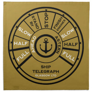 Titanic Ship Speed Cloth Napkin