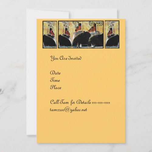 Titanic Ships in Port 1912 Cards