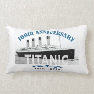 Titanic Sinking 100 Year Anniversary Lumbar Pillow