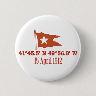Titanic Sinking GPS Coordinates & White Star Flag Button