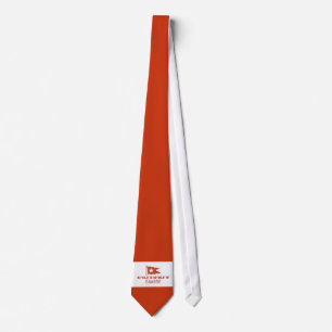 Titanic Sinking GPS Coordinates & White Star Flag Tie