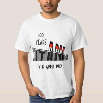 Titanic T-shirt by peaklander at Zazzle