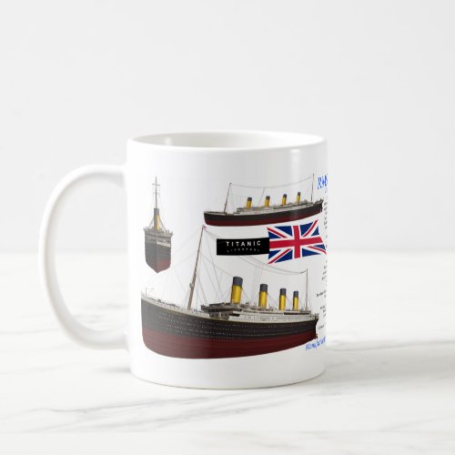 Titanic the most famous ship in the world coffee mug