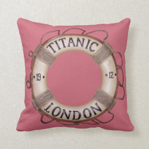 Titanic Throw Pillow