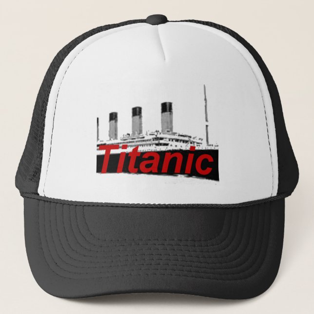 Titanic Trucker Hat (Front)