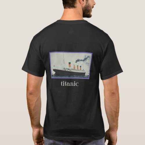 TITANIC Vintage 1912 Sea Trials T_Shirt