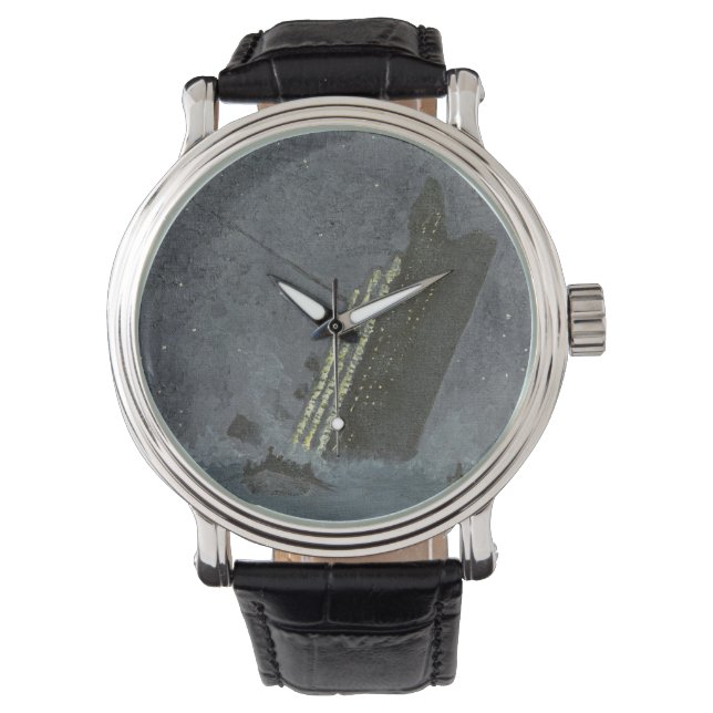 TITANIC Watch, final moments  Fantail on end Watch (Front)