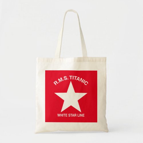 Titanic White Star Line Tote Bag