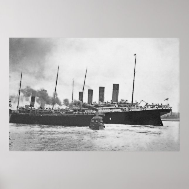 Titanic's Near Miss Poster (Front)