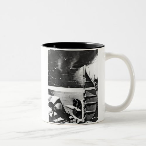 Titanics Rudder Two_Tone Coffee Mug