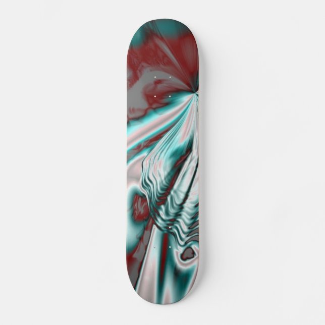 Titanium3D Skateboard Deck (Front)