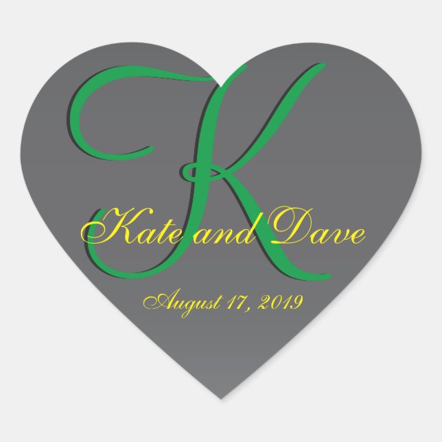 Titanium Best Fun Fab Heart Sticker (Front)