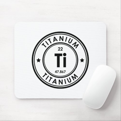 Titanium Element Mouse Pad