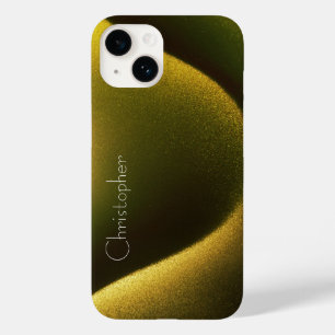 Titanium gold Stainless Steel Print iphone 15 Case-Mate iPhone 14 Case