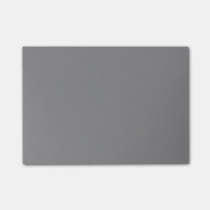 Titanium Gray Grey Color Trend Background Post-it Notes