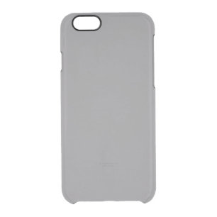 Titanium Gray Grey Color Trend Background Clear iPhone 6/6S Case