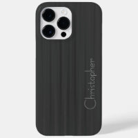 Titanium Gray Silver Stainless Steel Print