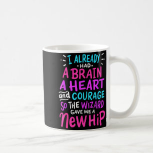 Titanium Hip Replacement Surgery Humor Funny New H Coffee Mug