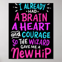 Titanium Hip Replacement Surgery Humor Funny New H