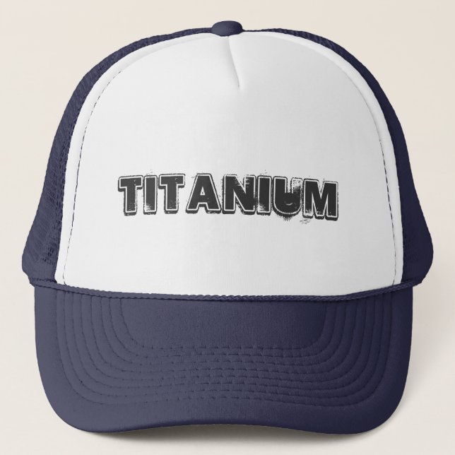 Titanium Trucker Hat (Front)