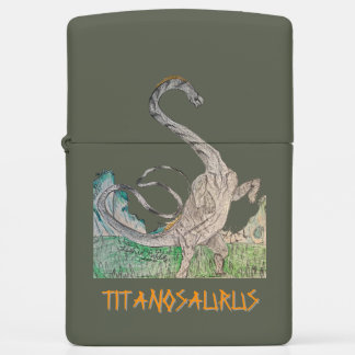 Titanosaurus zippo lighter