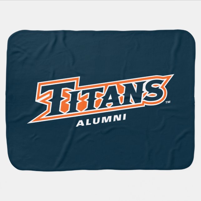 Titans Alumni Baby Blanket (Horizontal)