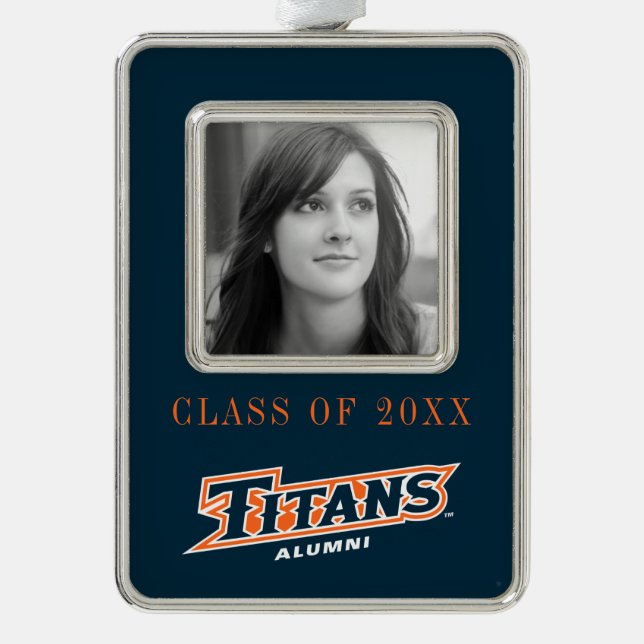 Titans Alumni Christmas Ornament (Front)