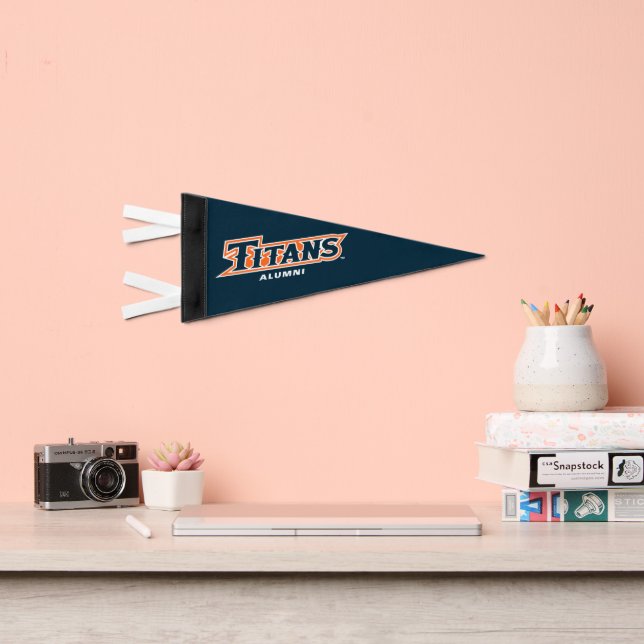 Titans Alumni Pennant Flag (Front)