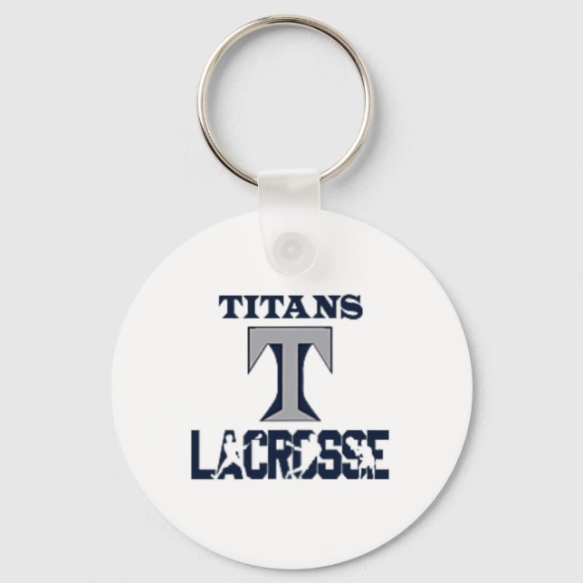 Titans Lacrosse  Keychain (Front)