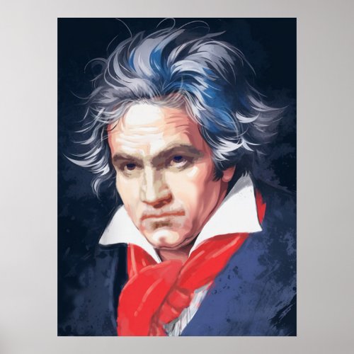 Titans of Music Beethoven Poster