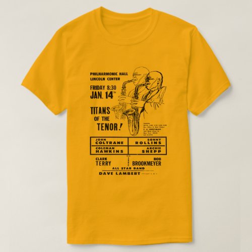 Titans of Tenor at Lincoln Center  T_Shirt