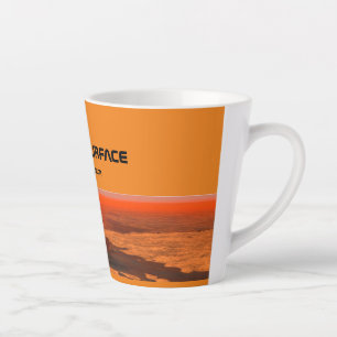 Titan's Surface Latte Mug