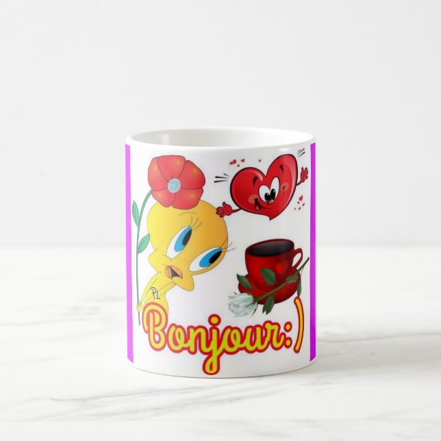Titi hello coffee mug (Center)