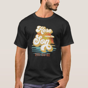 Titi Here Comes The Son Baby Shower Family Matchin T-Shirt