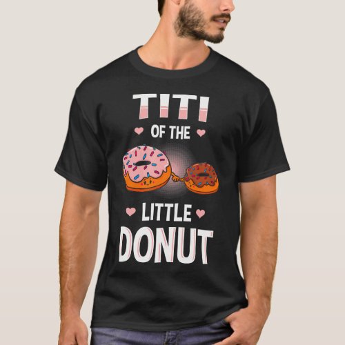 Titi Of The Little Donut Gender Reveal T_Shirt