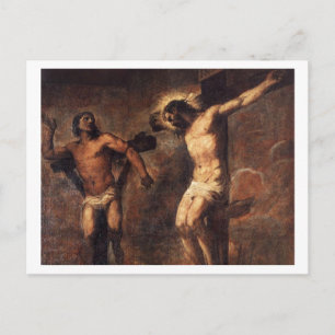 Titian Christ and the Good Thief Postcard