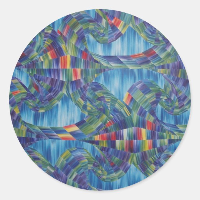 Titirangi Classic Round Sticker (Front)