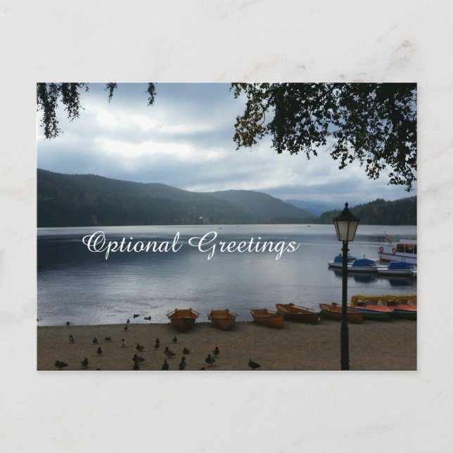Titisee Lake Germany Postcard (Front)