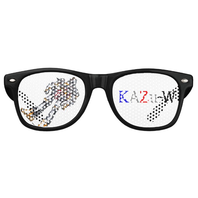 Title: 00005 "Sharp Edge" Retro Sunglasses (Front)