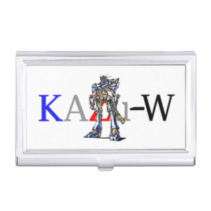 Title 00009 "Robot of Organic Details" Business Card Case